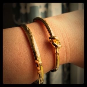 Kate Spade NY Hearts of Gold Bangle bracelet set